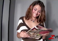 College Cutie Allie Haze Gives Glory Hole Head