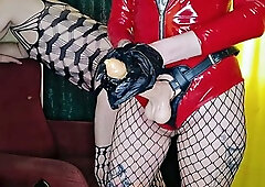 Dominatrix Nika Bends Her Mans Ass with Relentless Strap-On Pegging in Fierce Femdom Peg