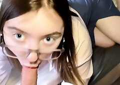 Hot teenager lady gets pummeled by college intern - 60 fps