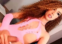 Hot Tranny Webcam Masturbation