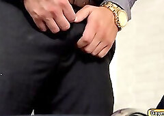 Dani got his Boss dick inside his mouth