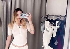 Most excellent Watch Throughout Items Try on Haul NO BRASSIERE