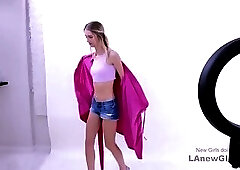 Model with skinny body asslicking gets pussyfucked