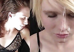 Bisexual pervert cumshots challenge 4