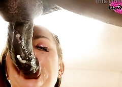 Stylish Foul gives an incredible sloppy oral-job