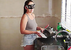 She only looks like a Saint, but she is a real Slut!!!