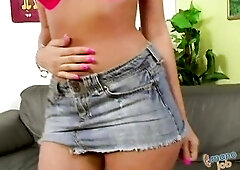 A new manicure and freshly trimmed snatch. 3 smacks to the clitoris. One cool booty. Her glistening rectal hole. And these fabulous bazookas. That bab