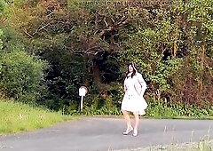 transsexual saucy biking