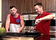 Teen stepson gets to spend quality time with stepdaddy