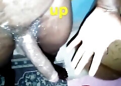 Fit and Hunky Ebony Solo Caribbean Hunk Caught Busting Jizz flow BBC