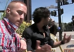 Muscle jock oral sex with cumshot