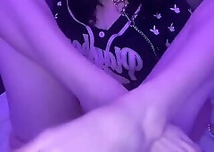 Puppy has a new leash