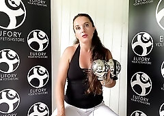 How to SADOMASOCHISM Fantastic servitude hand cuffs no chance to escape!