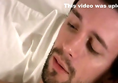 guy jerks off in bed