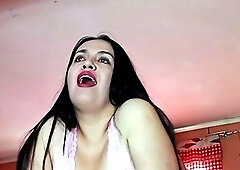 Hot stepmom fucks her perverted stepson in the kitchen