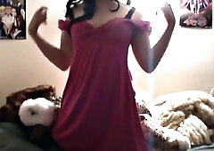 Asian Sissy CD Plays with Furs