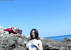 Undress of pleasing teen brunette hair Lizzy Doll showing anything hot hawt hot