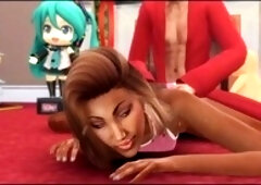 Fun group romp featuring Blkfamlovin in a wild porn music video