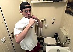 Naked men shower, faphouse, white sock