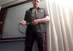 finnish leather gayboy shoots jizz