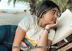 I met a angel on the way to the beach and that babe led me to experience smth I didn't await.