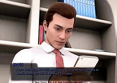 husband and wife on their way to cheat each other