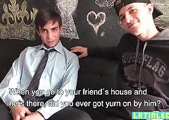 Hot stud wants to get fucked by handsome teen bareback