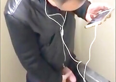 Caught Jerking In Public Toilets (Vid 4)