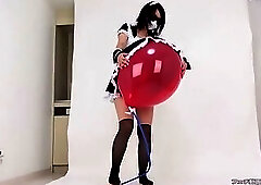 balloon popping fetish