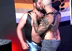 BearBack - Bald caucasian gay Lanz Adams loves ramming hard HD