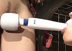Cruel double punishment. Micho Lechter, and Madison Lovely. BDSM bondage sex movie.