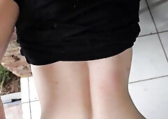 Hawt eighteen year old screwed in thunder storm outdoor