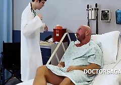 Doctor Dakota Checks For Pulse In My Balls - Doctorsaga 8 Min