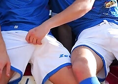 Twinks blowjob, outdoor, teen facials