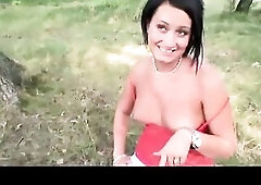 big beautiful woman granny and old man bang in the forest and hot playgirl joins