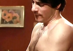 Group sex hardcore double blowjob swallowing cum