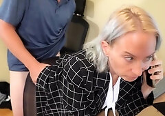 Amateur blonde girlfriend hardcore fucks