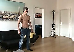 Street boy - Casting - Pissing - Handjob