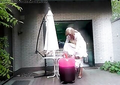 transsexual anal play and outdoor ejaculation