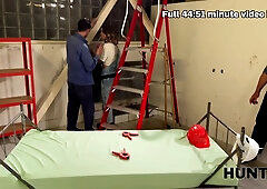 Hunt4k. teenie used her Tight Pussy to have fun at her work shift