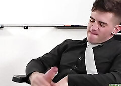 Jordan Starr catches Trevor Brooks slacking and fapping