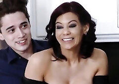 boy gang bang girl friend mom while she is sleeping