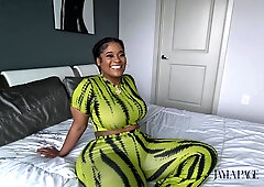 Jayla Got A Big Ass Eboy Ass - Amateur homemade black on black hardcore in the hotel room