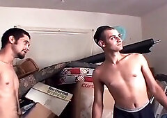 horny dudes get their rock-hard juicy meat sticks satisfied