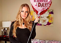 Nicole Aniston fucking in the bedroom with her tits