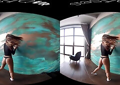 Liya Silver in Perky Dancer - StasyQVR