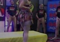 Daisy Lee and massive rods in all her holes group-sex GGG JT