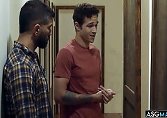 Stockholm Syndrome! Jayden Marcos Fucks His Captor Adam Ramzi In This Emotional And Beautifully Captured Story With Two Super Hunks! 6 Min