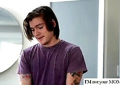 Milf Ember Snow strikes a deal, "I clean your cock, you clean your room" - S2:E8