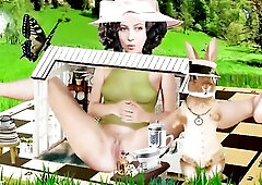 ALICE IN WONDERLAND. MASSIVE IN THE ABODE. True story.